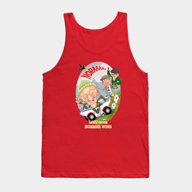 Last of the Summer Wine Tank Top by Sarah Bailey TV Cartoons